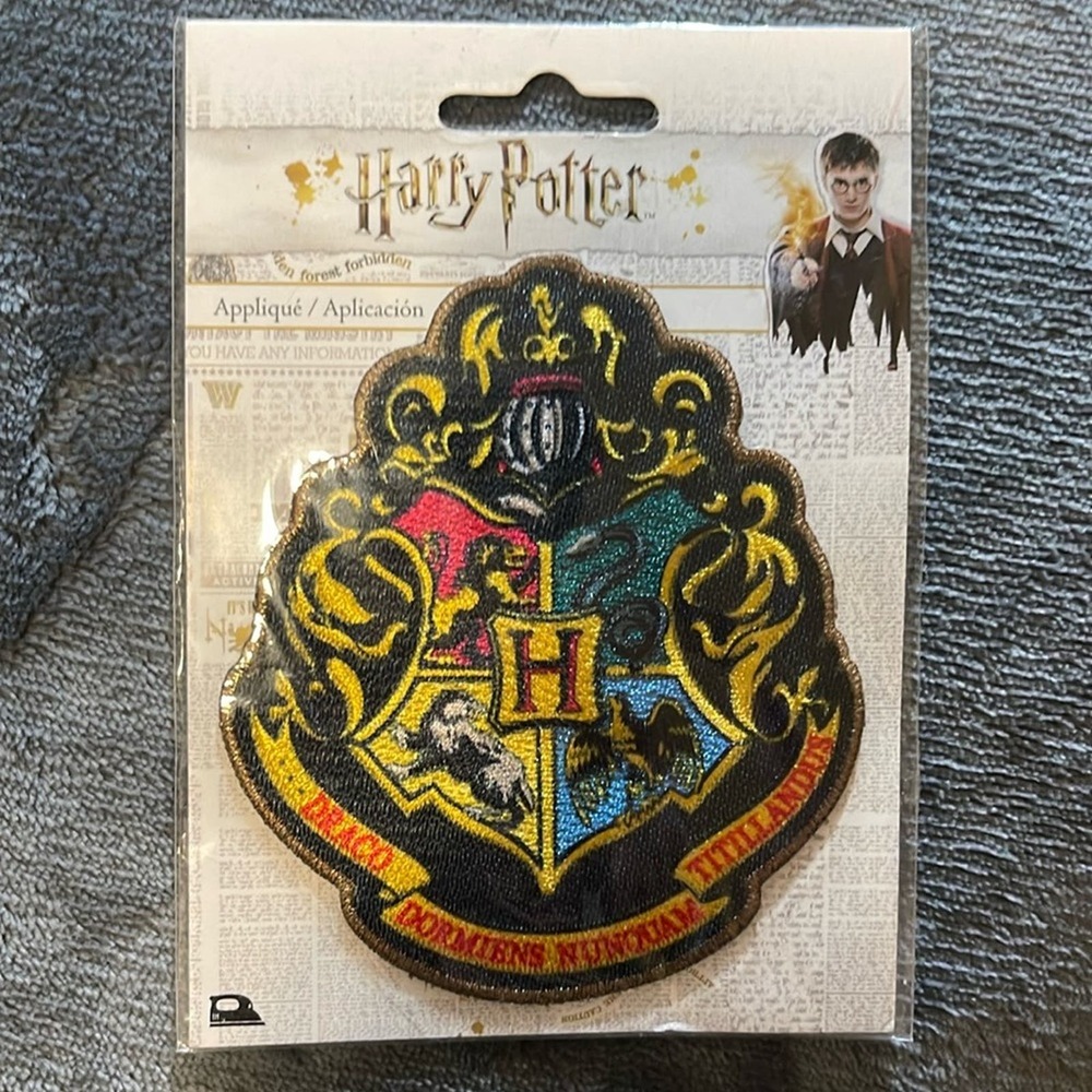 Harry Potter Hogwarts Houses Iron On Patch